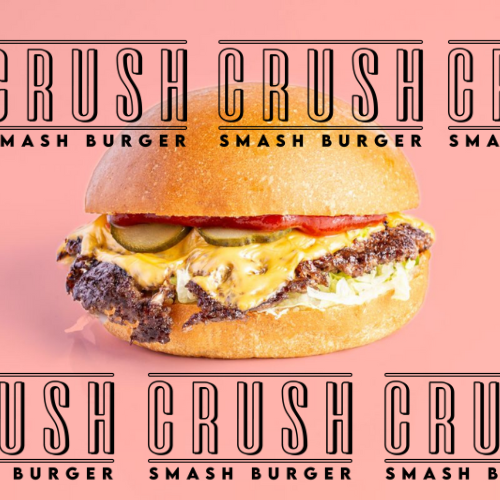 Crush Smash Burger Delicious